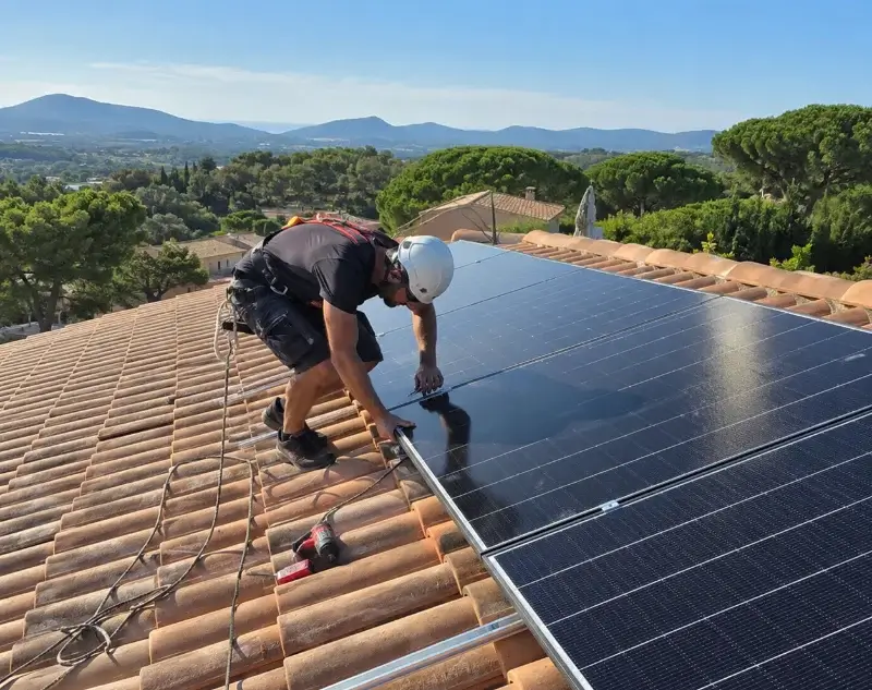 Installateur panneaux solaires Rochefort-en-Terre — pose photovoltaïque sur toiture