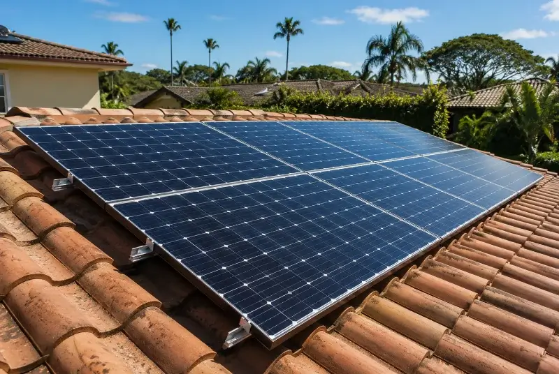Installation de panneaux solaires à Rochefort-en-Terre